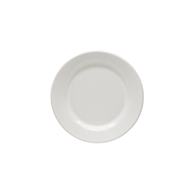 Plato Trinche 19 cm Blanco Glacial | Santa Anita FoodService