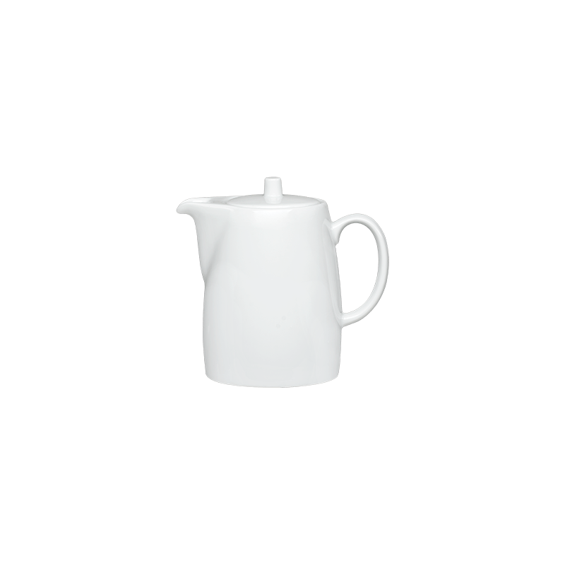 Cafetera 850 ml Porcelana Elegance Cuadrada | Santa Anita FoodService