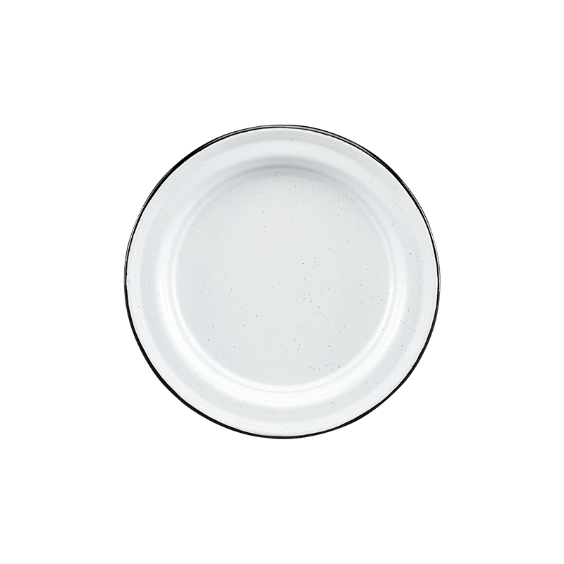 Plato Trinche 22 cm Blanco Tradicional Peltre | Santa Anita FoodService